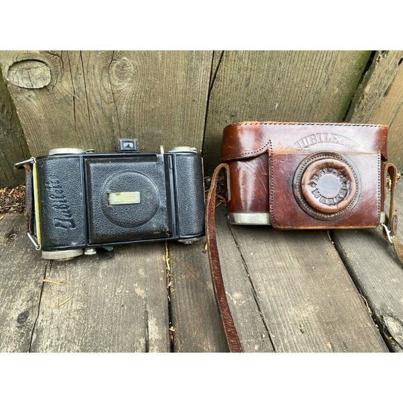 Balda Jubilette Vintage 1938 Folding Camera with 5cm f/2.9 Lens With OG Case - Picture 5 of 16